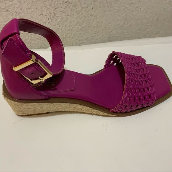 Vince Camuto Bretandi Adjustable Espadrille Wedge Sandals 7 M/ 37.5 - Picture 5 of 10